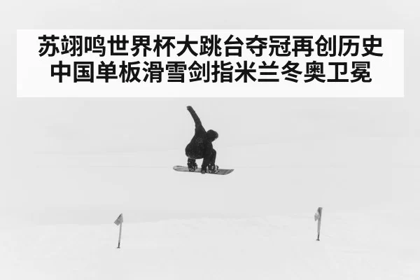 苏翊鸣世界杯大跳台夺冠再创历史 中国单板滑雪剑指米兰冬奥卫冕